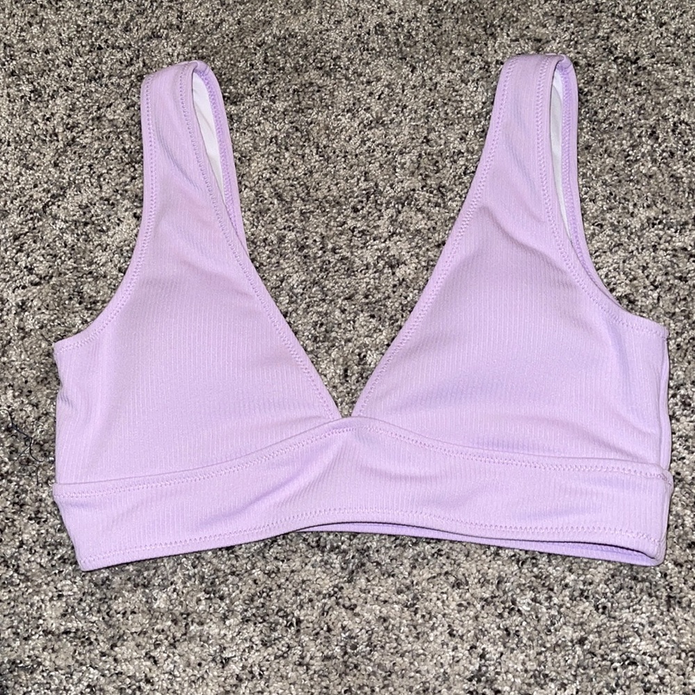 adorable lavender bikini top